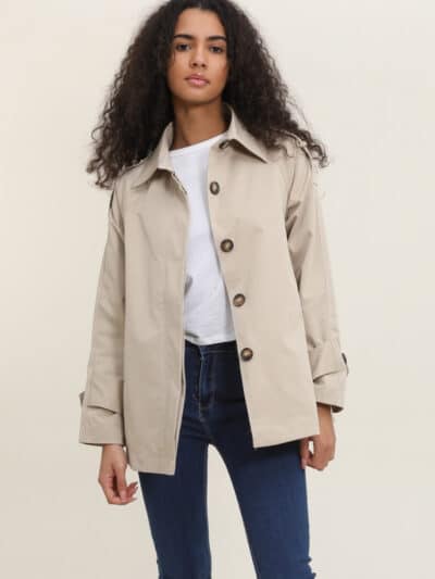 Attrait straight jakki Beige